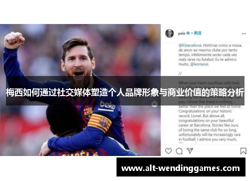 梅西如何通过社交媒体塑造个人品牌形象与商业价值的策略分析